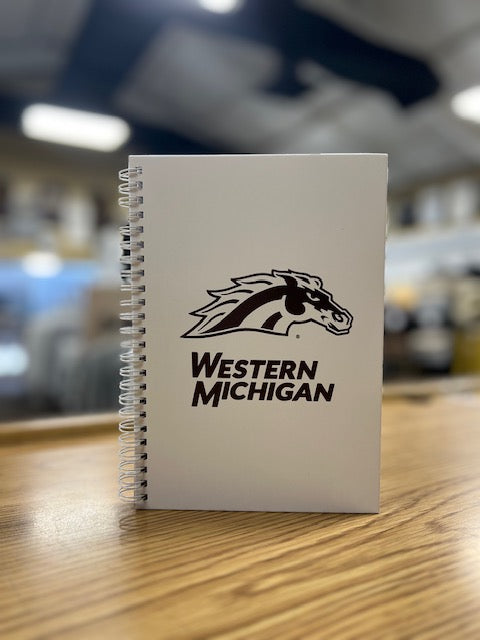 Western Michigan Spiral Notebook - College Ruled, 100 Sheets, 8.5