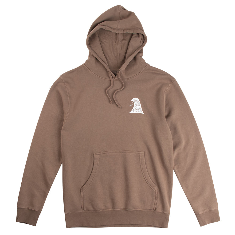 Thalia Surf Bird Barrel Pullover Hoodie for Men - Soft Fleece Hooded Sweatshirt - Perfect for Surfing, Beach Outings and Casual Wear