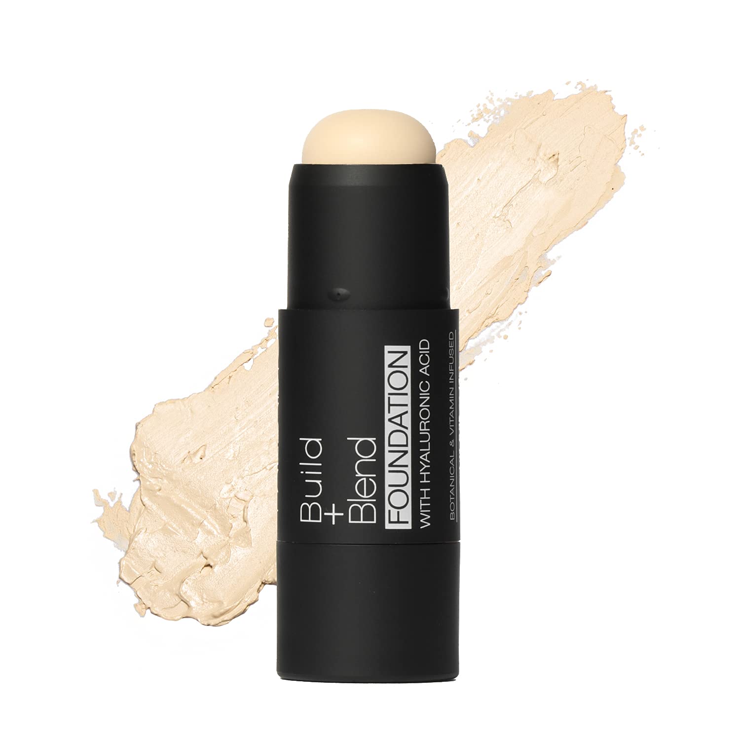 Palladio BUILD + BLEND Foundation Stick & Contour Stick - Professional Makeup for Flawless Coverage - 0.25 Oz (Porcelain) - Ideal for Everyday Wear, Photo Shoots & Special Occasions
