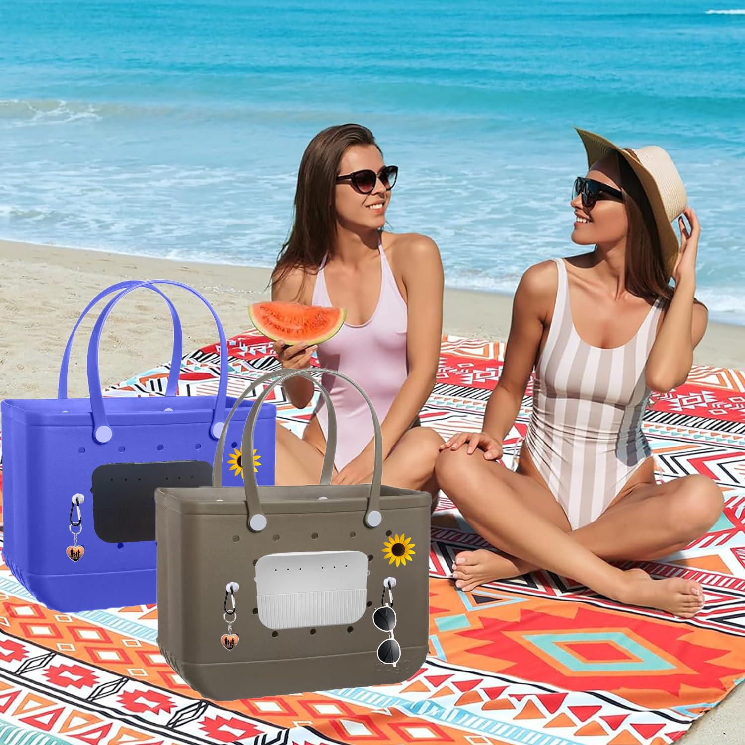DreamCatching Bogg Bag Accessories Set - Phone Holder, Silicone Insert Wallet Charm & Waterproof Handbag Organizer | Perfect for Beach, Pool & Outdoor Adventures