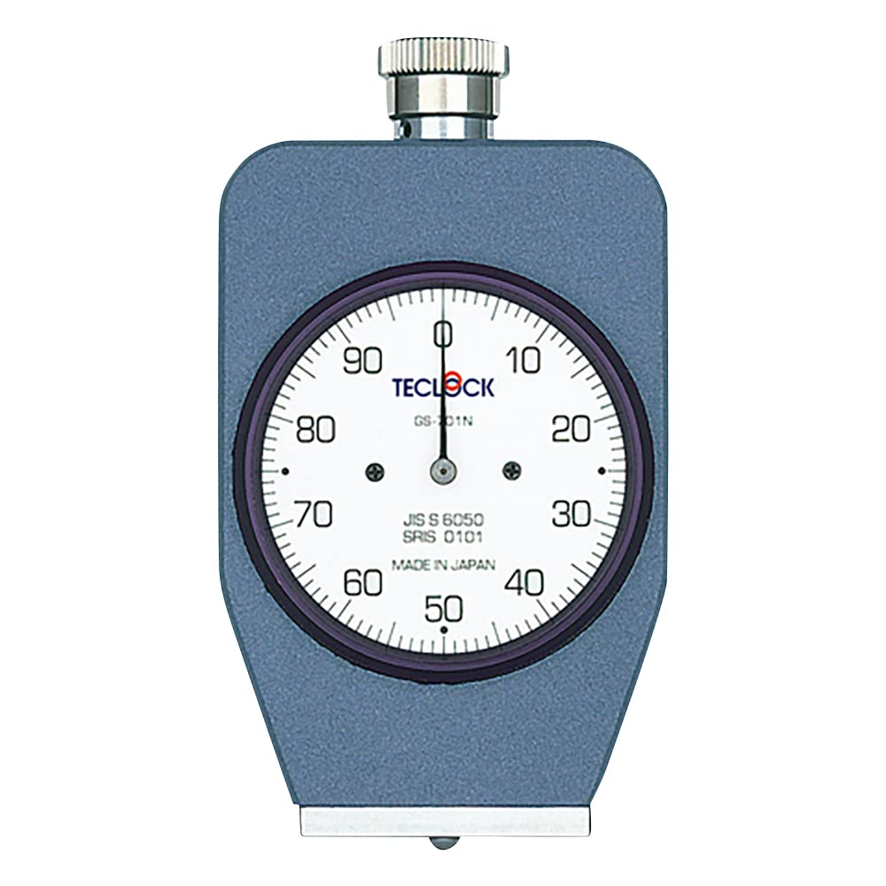 GS-701N Digital Rubber Hardness Tester | Shore A Scale 0-100 | ASTM D2240 Standard | for Rubber, Silicone, Foam & Plastic Materials | Industrial & Laboratory Use