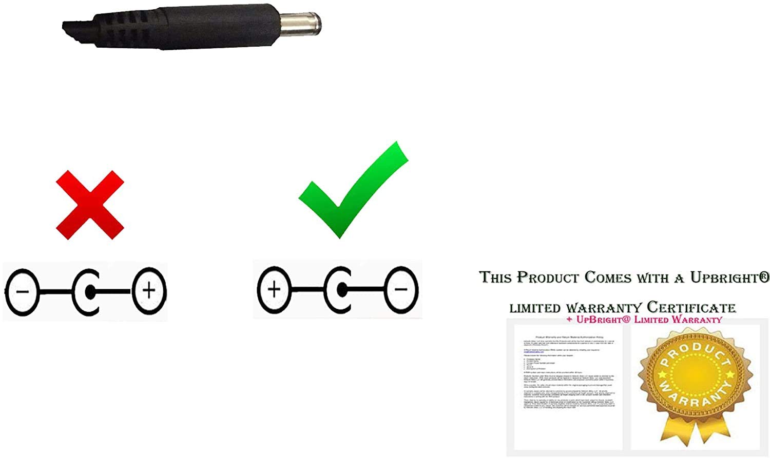 UpBright 3V AC/DC Adapter Replacement for Panasonic RP-AC311 RPAC311 Power Supply - Compatible with Panasonic Tape Recorders RQ-330, Mini Recorder RQ-V54, FM/AM Stereo Radio Cassette Player Walkman - 3VDC 300mA Power Cord for Home, Office & Travel Use