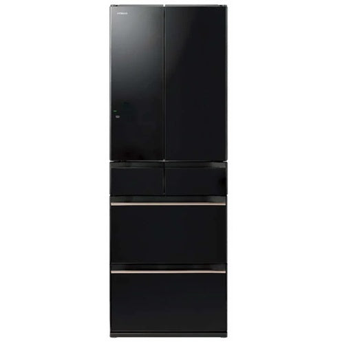 Hitachi R-HV490WS XK/XW/X 485L Multi-Door Refrigerator - Large Capacity French Door Fridge with Energy Star Rating for Modern Kitchen & Open Floor Plan Homes