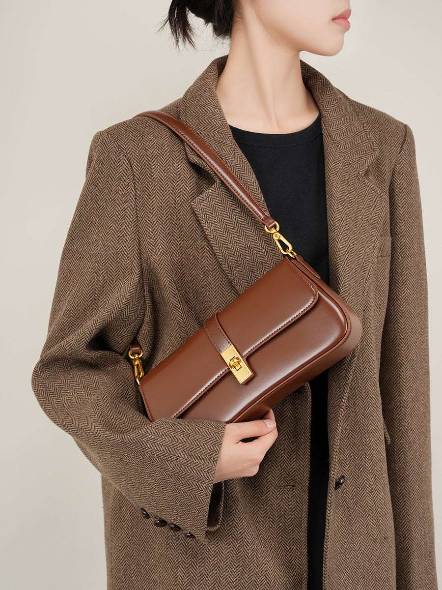 Stylish Single Shoulder Bag for Women - Fashionable Crossbody Purse with Adjustable Strap, Perfect for Work, Travel & Evening Out