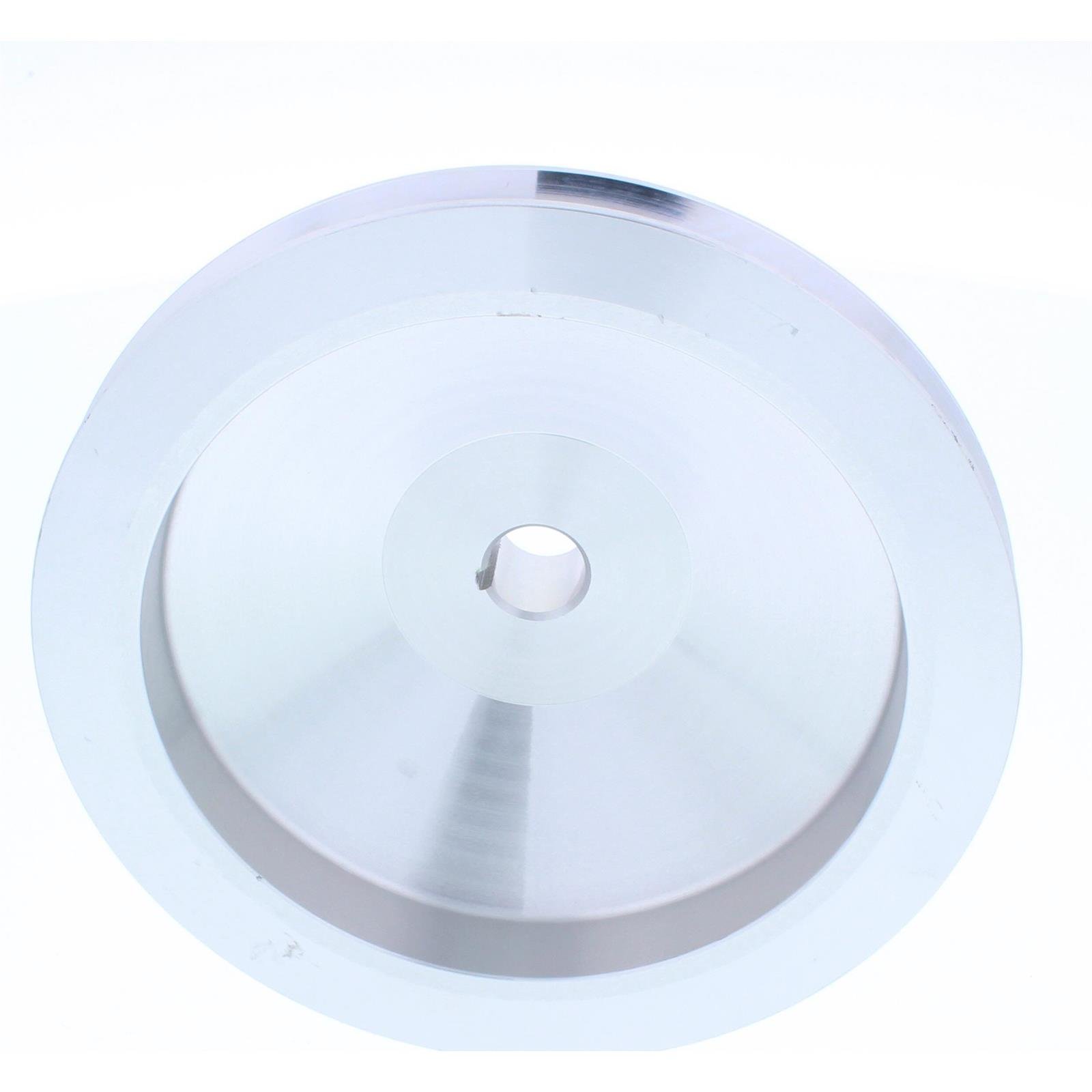 High-Performance Single Groove Power Steering Pump Pulley - CNC Billet Aluminum for Short Pump Applications - Perfect for Automotive Upgrades & Racing Modifications