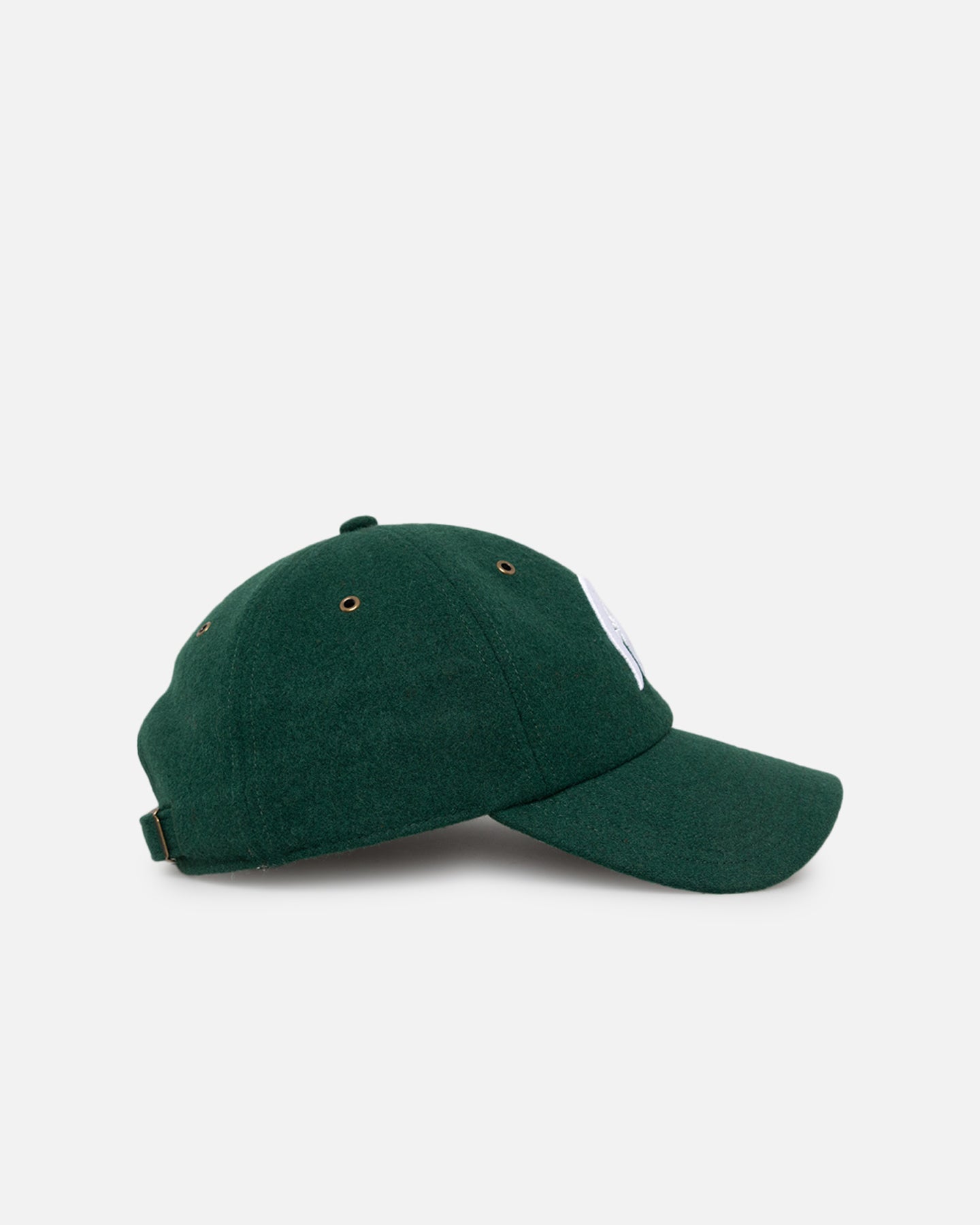 47 Brand Michigan State Spartans Wooly Clean Up Strapback Dark Green Hat - Adjustable Snapback Cap for Men & Women - Perfect for Game Day, Tailgating, and College Fan Gear