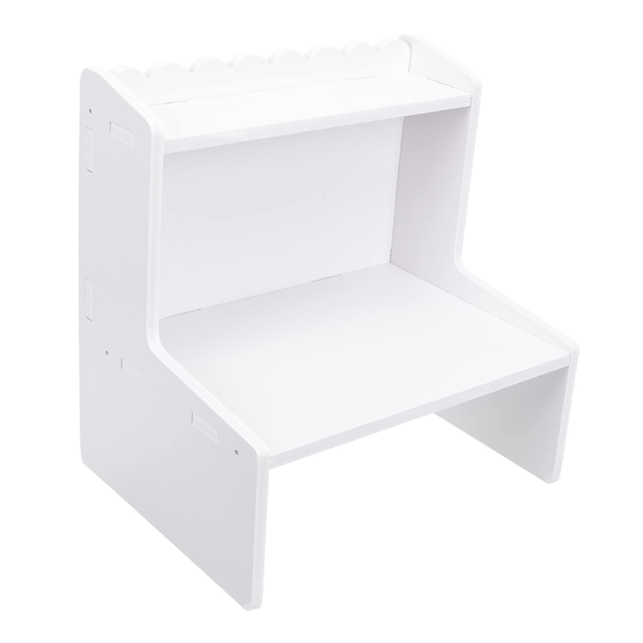 Uonlytech 2-Tier Multifunctional Makeup Organizer with Storage Cabinet - Bathroom Vanity Countertop Organizer for Cosmetics, Jewelry & Toiletries