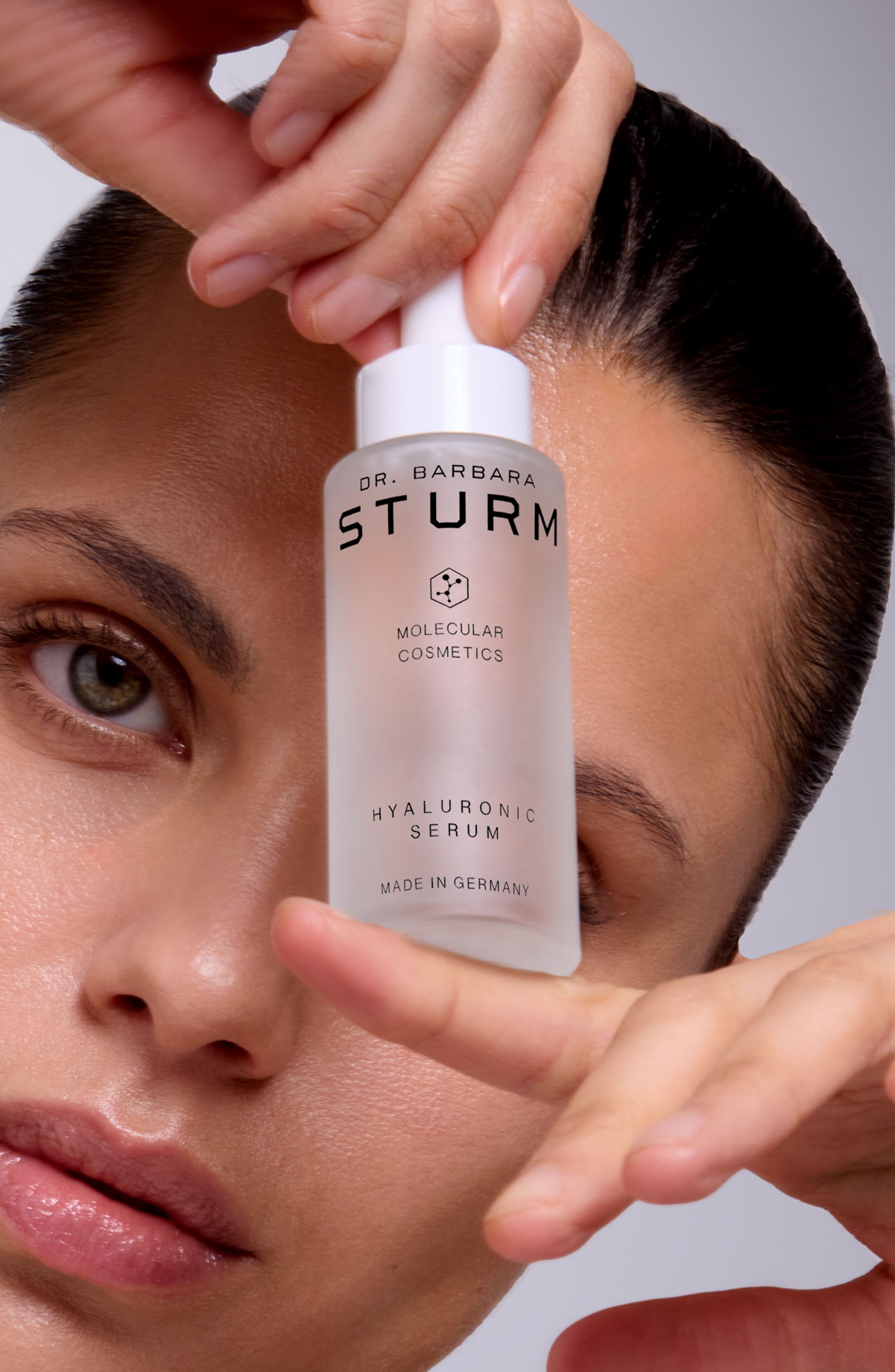 Hyaluronic Acid Serum & Moisturizer Duo Set for Hydrated, Glowing Skin - Anti-Aging Skincare Routine for Day & Night Use