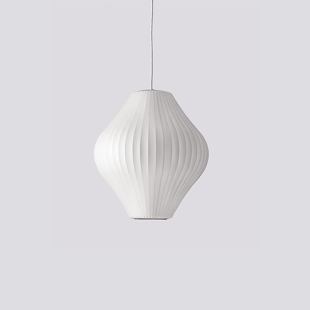Handmade Bubble Mulberry Silk Pendant Light - Elegant Boho Chandelier for Living Room, Bedroom & Dining Room Decor - Perfect for Home, Cafe and Wedding Venue Lighting