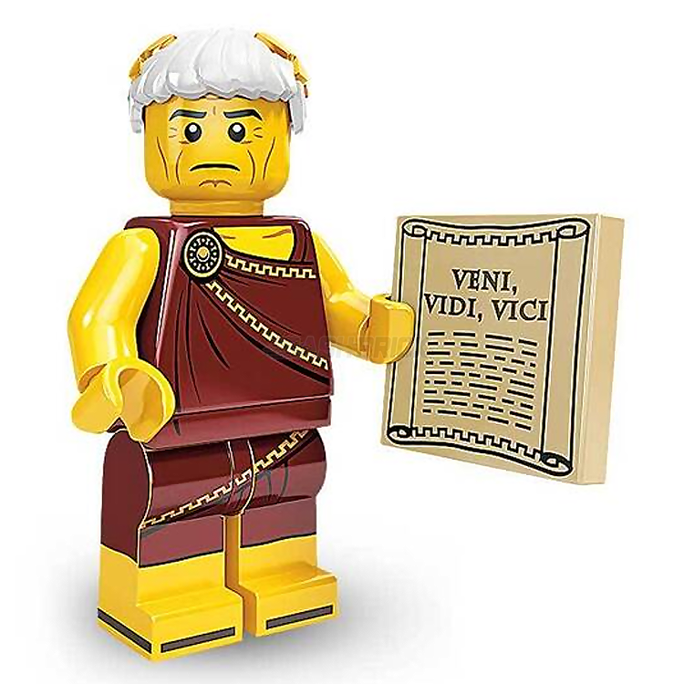 LEGO Collectible Minifigures Series 9 Roman Emperor (5/16) - Rare Limited Edition for Collectors & Display