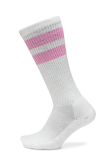 White/Pink Stripes