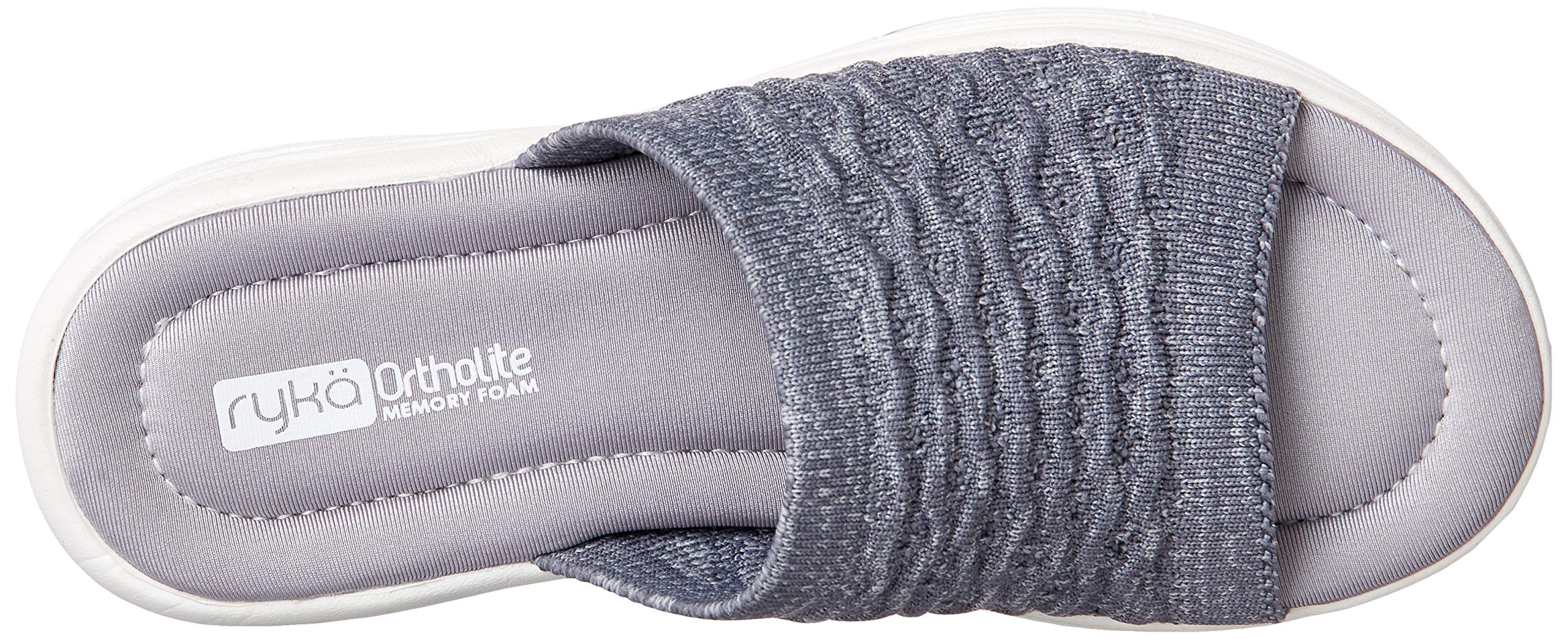 Ryka Women's Nanette Slides Sandal - Comfortable Walking Sandals for Women with Arch Support | Perfect for Beach, Pool, Gym & Casual Wear
