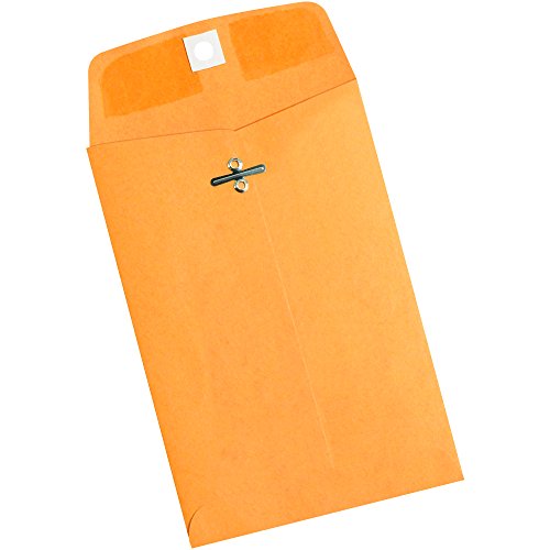 5x7.5 Inch Kraft Clasp Envelopes with Gummed Flaps - Pack of 1000 for Filing, Storing & Mailing Documents | Perfect for Office, Business, Legal & Mailing Needs