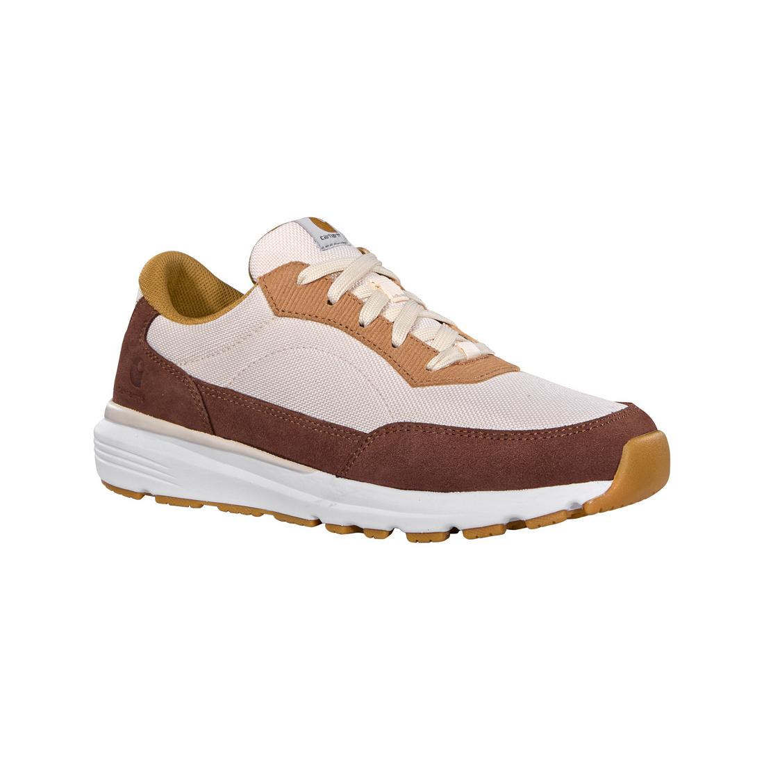 Greenfield Women's ESD Soft Toe Sneaker Brown/Pink
