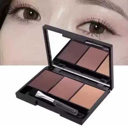 Best Mini Eye Make Up Kit - Poni Brow Creator Palette for Eyebrow Shaping & Styling | Perfect for Daily Makeup, Professional Use & Travel