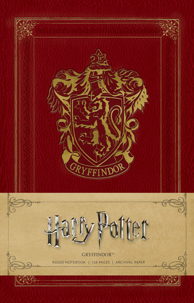 Harry Potter Gryffindor Ruled Notebook - College Ruled Journal for Wizards, Witches & Fans - Perfect for School, Note Taking & Collectible Gifts