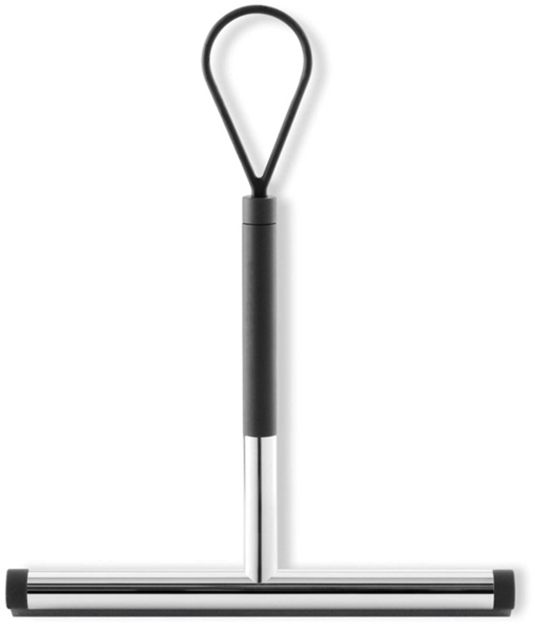 Jaz Bathroom Water Squeegee - 8.7/9.6 Inch Shower Squeegee for Glass Doors, Windows & Tiles - Stainless Steel Blade for Streak-Free Cleaning - Perfect for Bathroom, Kitchen & Car Windows