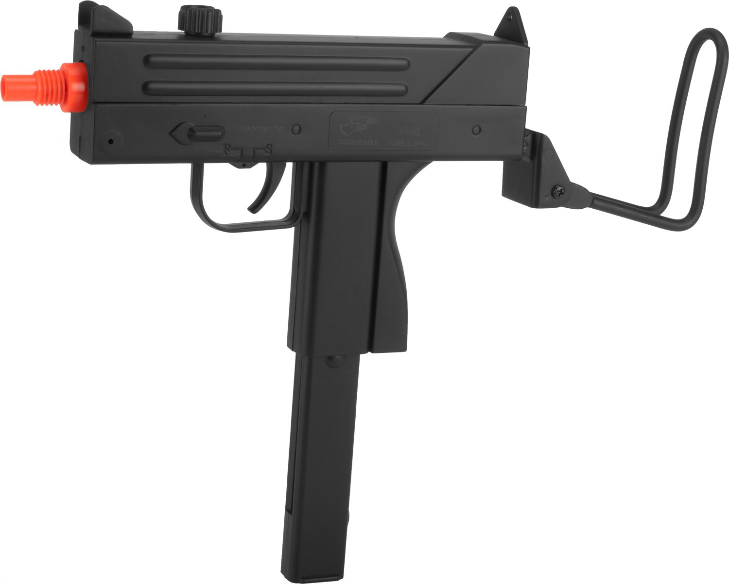 Matrix M11A1 Spring Powered Airsoft SMG Gun - High Performance Airsoft Pistol for Tactical Training & Outdoor Shooting Games | Perfect for CQB, Target Practice & Airsoft Battles