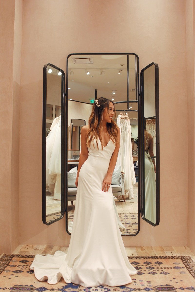 Jenny Yoo Estelle Gown - Elegant Wedding Dress for Brides | Perfect for Formal Weddings & Special Occasions