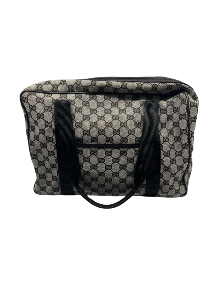 Authentic Gucci GG Canvas Laptop Bag for Women & Men - Luxury Designer Briefcase for Work, Travel & Business Meetings