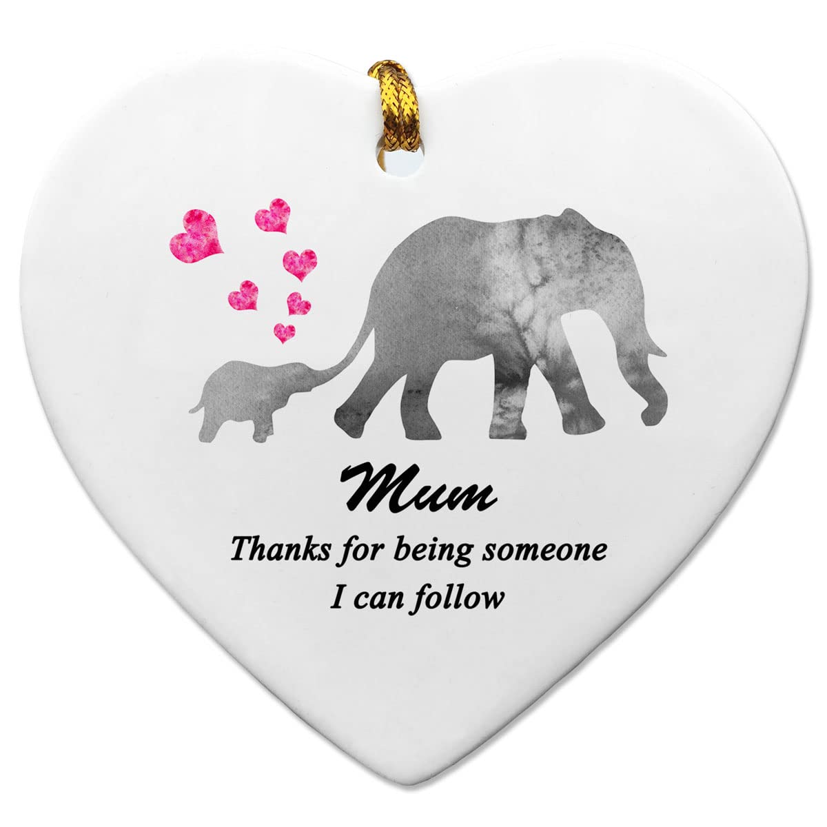 Elephant Mother and Child Figurine - Heartwarming Mother's Day Gift for Mom, Grandma, or Mum - Keepsake Present from Son or Daughter - Perfect for Home Decor, Nursery, or Office Desk - Includes Elegant Gift Box