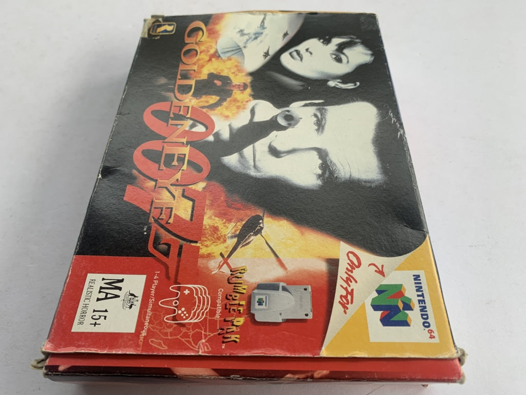 Goldeneye 007 Nintendo 64 Complete In Box - Retro Video Game Collector's Edition for N64 Console Gaming & Display