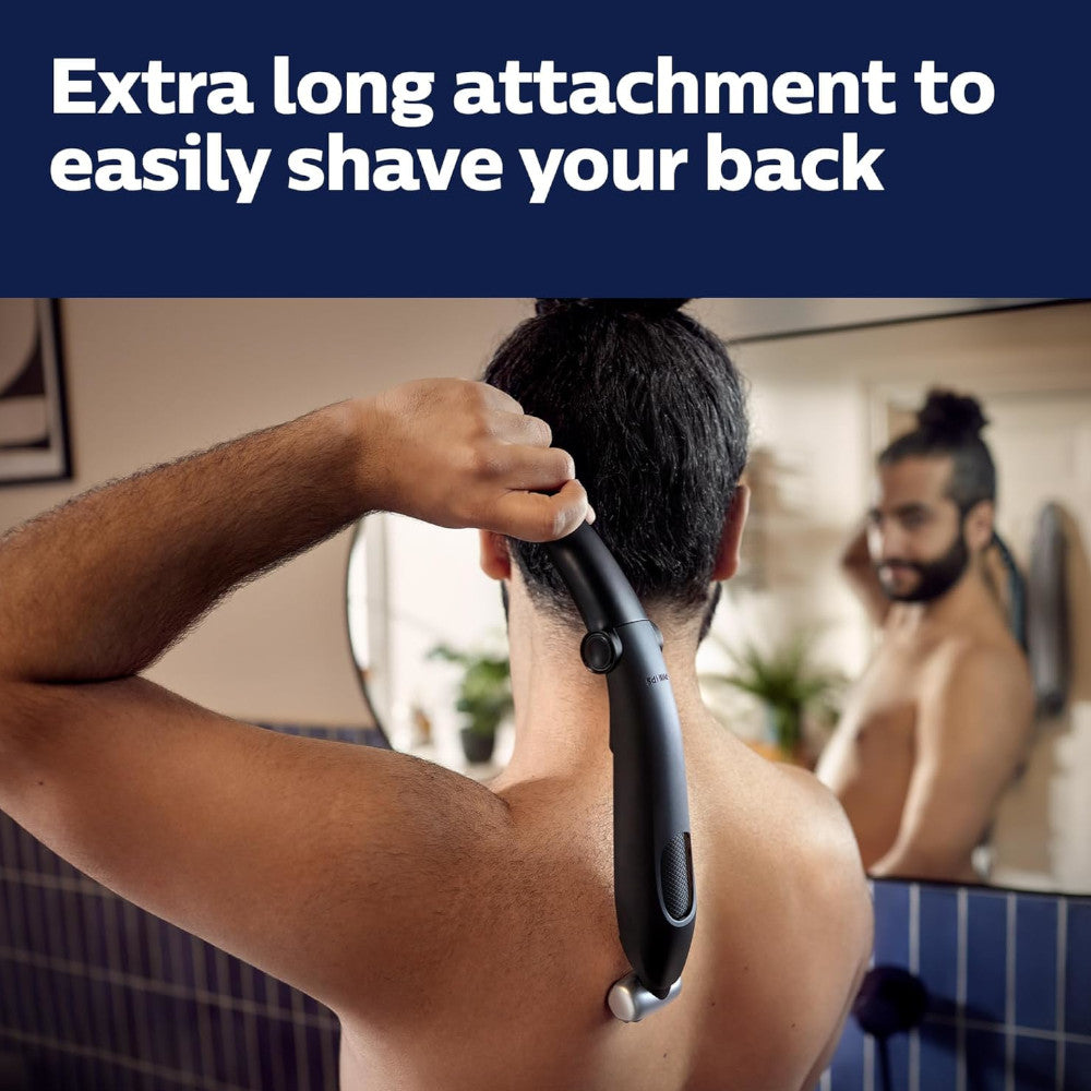 PHILIPS BG5020/15 Bodygroom Series 5000 Waterproof Body & Groin Trimmer for Men - Showerproof Grooming Kit for Smooth Shaving & Manscaping at Home or Travel