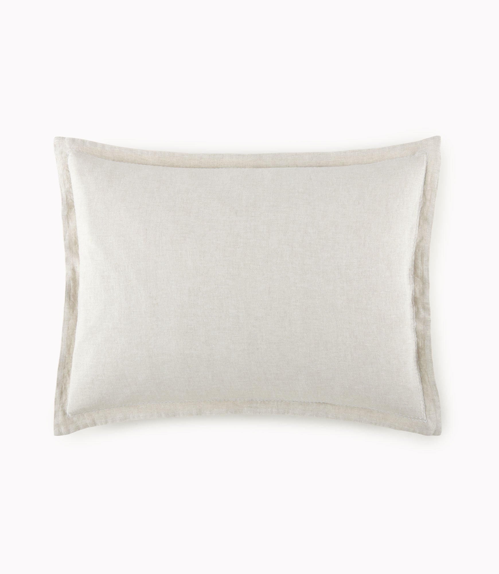 Premium European Washed Linen Sham - Soft & Breathable Bedding Pillow Cover for Home Decor, Guest Room, and Luxury Hotel Use