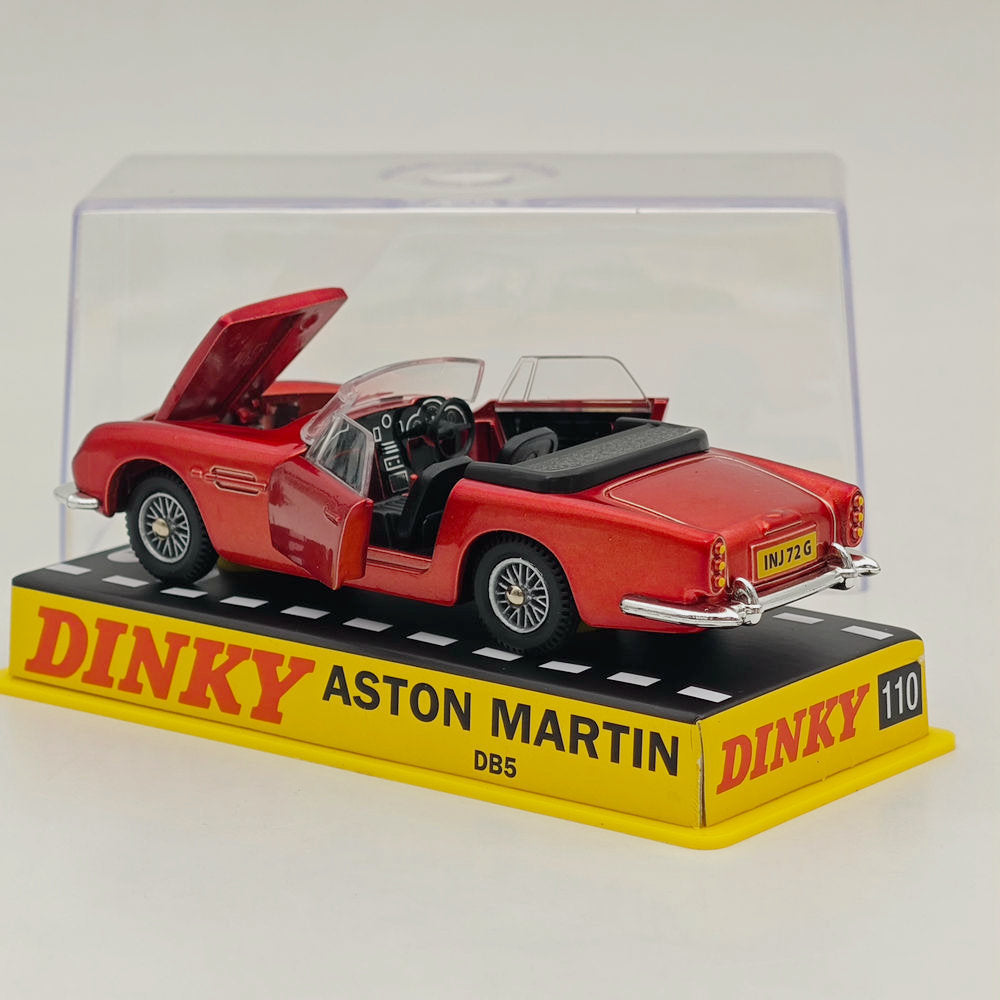 1:43 Scale Aston Martin Red Diecast Model Car - Collectible Dinky Toys 110 Series for Display, Gifts & Racing Enthusiasts