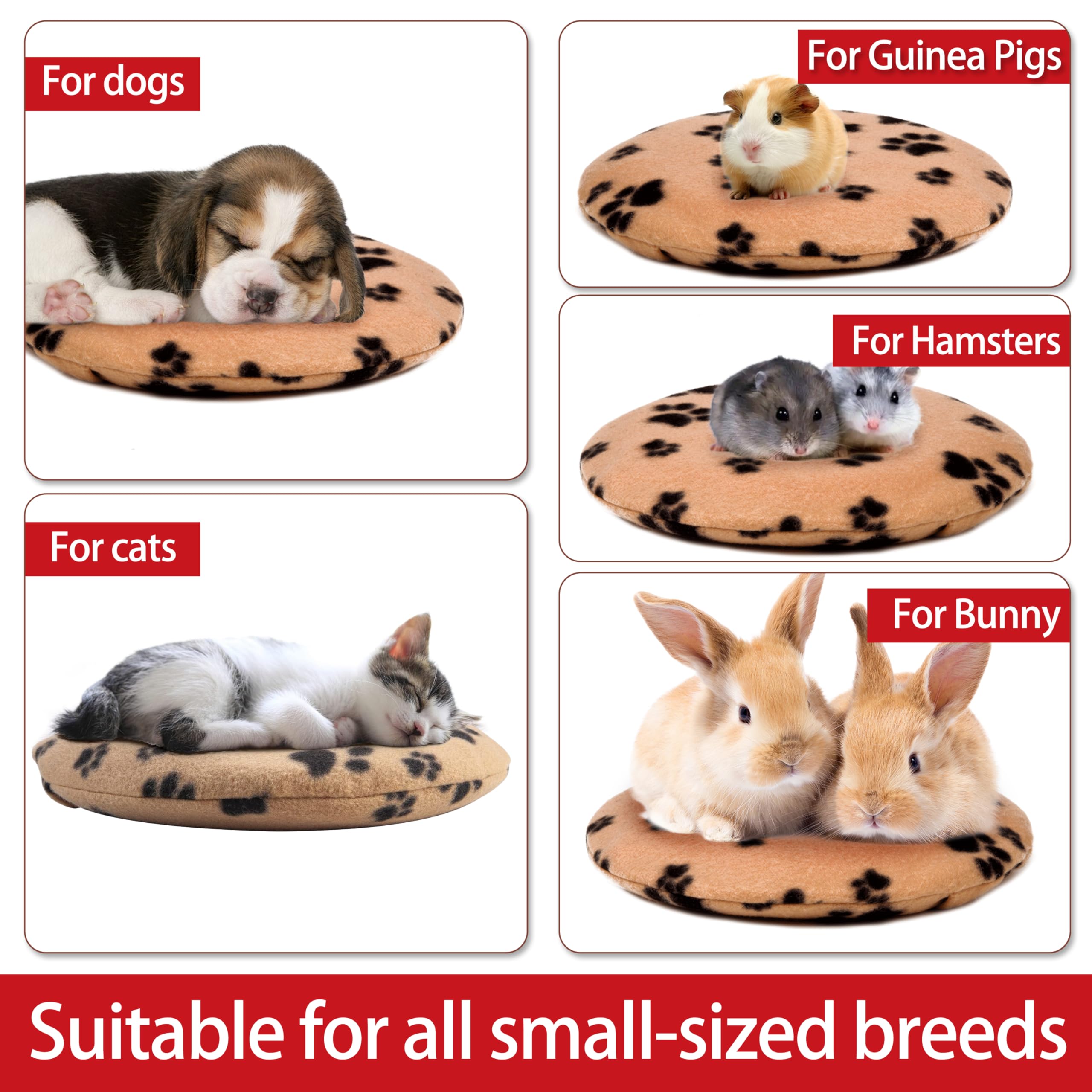 Microwave Pet Heating Pad - Safe Warming for Dogs, Cats & Small Pets - Indoor & Outdoor Use