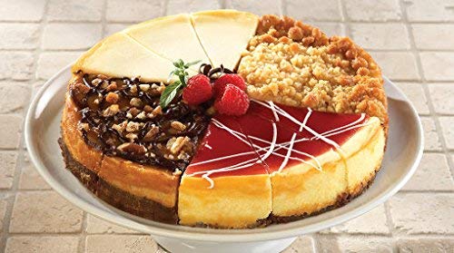 Eli's Cheesecake Sampler & Lou Malnati's Chicago Deep Dish Pizza Combo (3 Cheese Pizzas + 1 Dessert) - Perfect for Family Dinners, Parties & Gift Giving