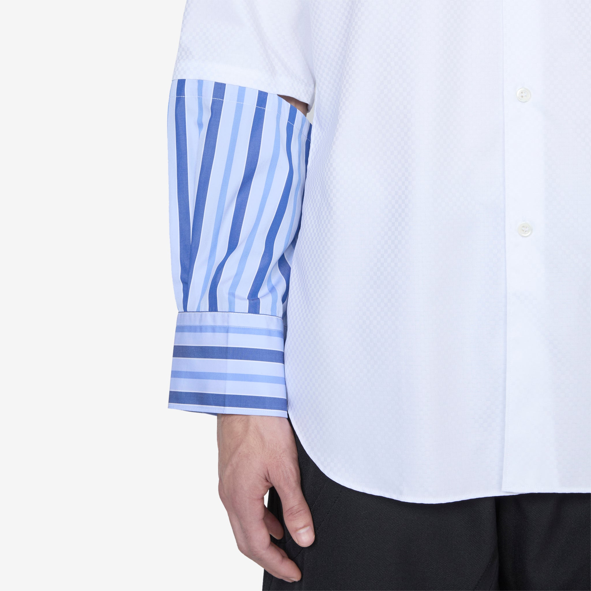Men's White Striped Shirt - Casual Button Down Shirt for Business & Everyday Wear | Perfect for Office, Date Night & Weekend Outfits