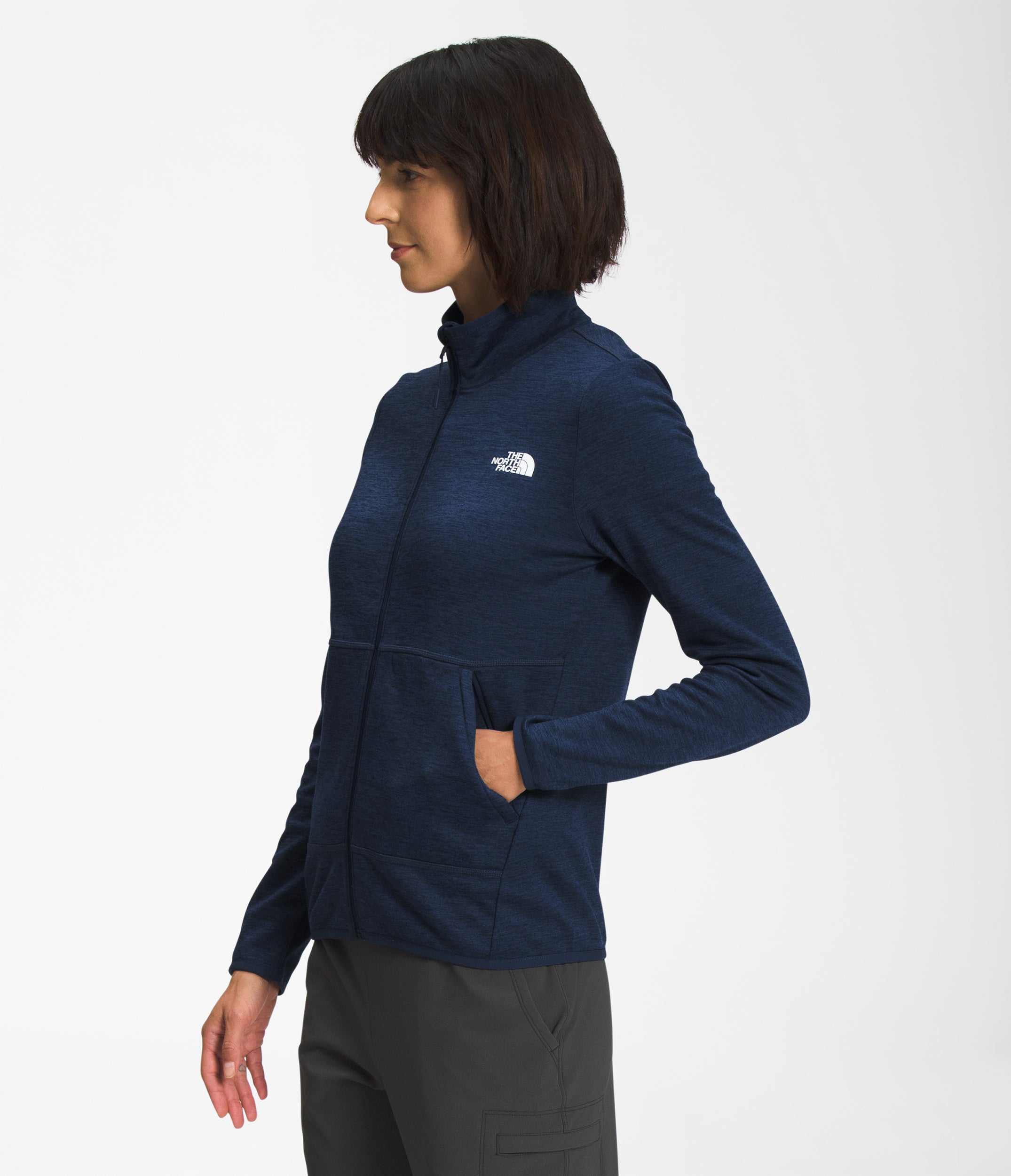 Canyonlands Women's Full Zip Fleece Jacket - NF0A5GBD - Cozy Winter Outerwear for Hiking & Outdoor Adventures
