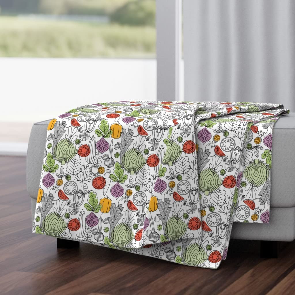 Soft Plush Minky Throw Blanket 50
