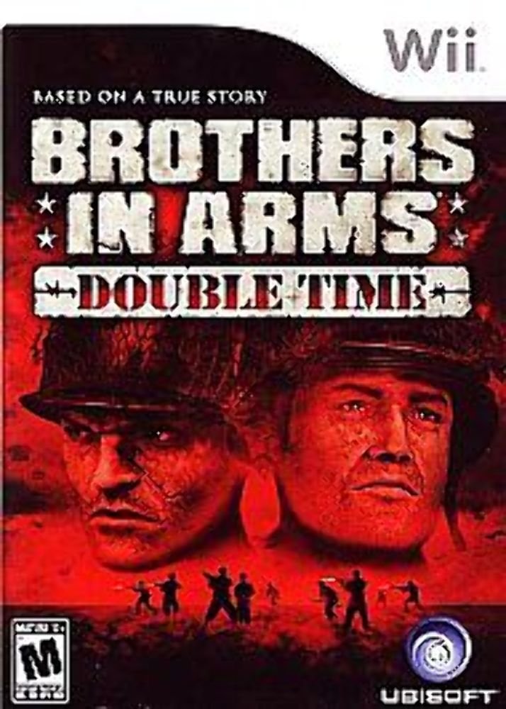 Brothers in Arms: Double Time - Action-Packed WWII Shooter Game for Nintendo Wii | Play Solo or Multiplayer Battles