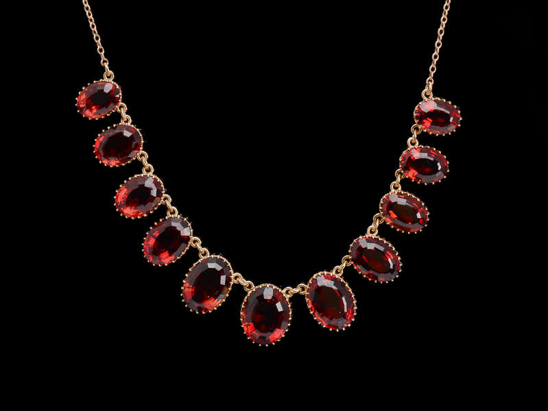 Ring of Fire Madeira Citrine Necklace – Elegant Gemstone Jewelry for Women | Perfect for Weddings, Parties & Everyday Wear