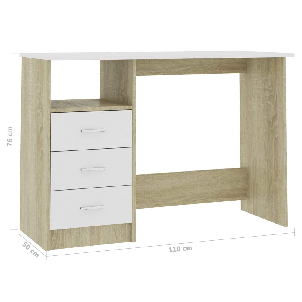 White & Sonoma Oak 43.3