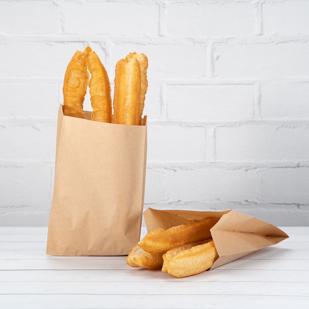 Eco-Friendly Kraft Paper French Fry & Snack Bags - 5