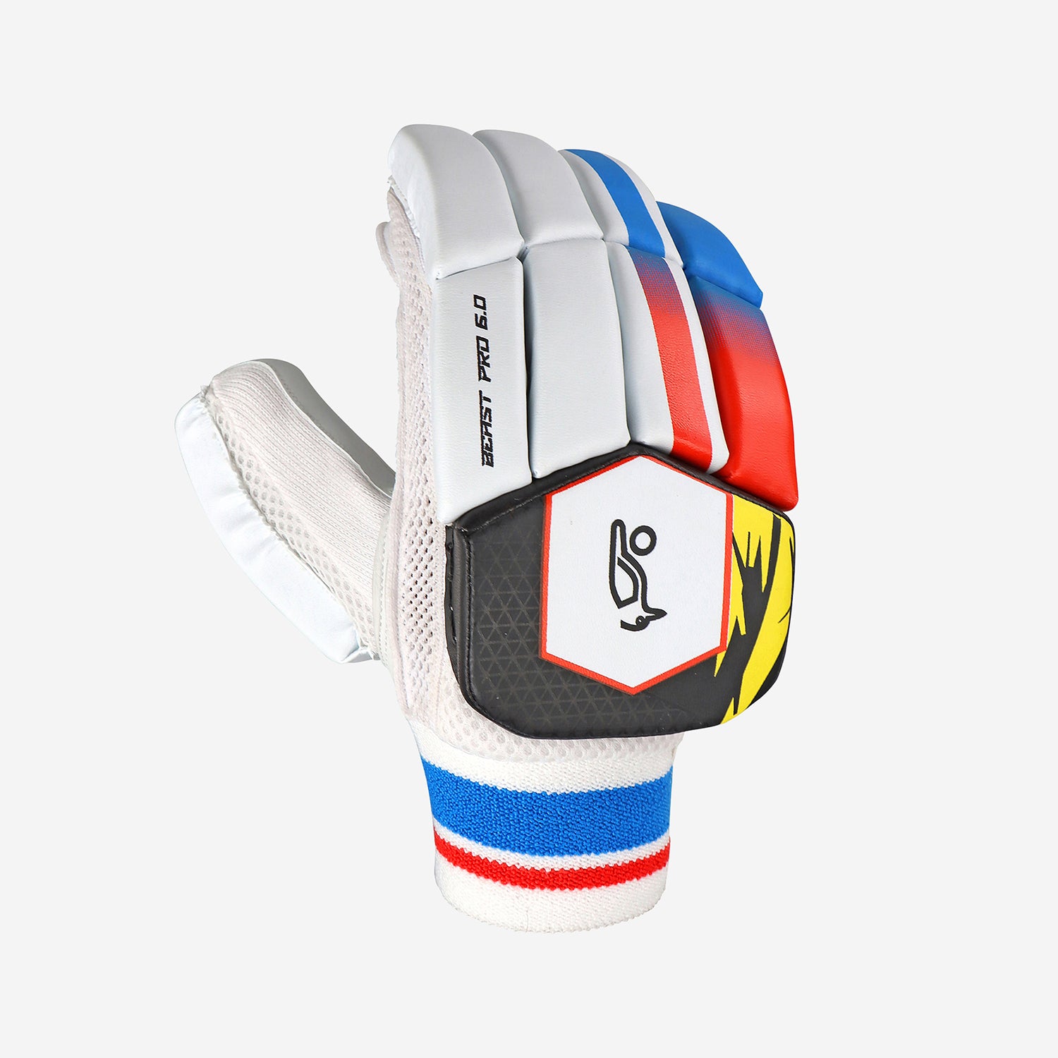 Kookaburra Beast Pro 6.0 Cricket Batting Gloves for Adults - Premium Leather Protection for Cricket Players - Perfect for Practice & Competitive Matches