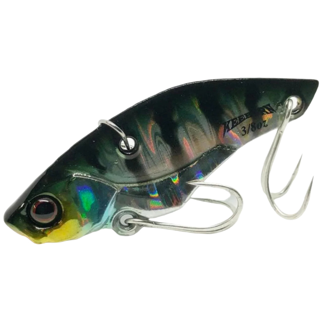 Jackall Keeburn Blade Bait - Premium Fishing Lure for Bass, Walleye & Pike - Slow Sinking Blade Bait for Freshwater & Saltwater Fishing - Perfect for Casting, Trolling & Jigging