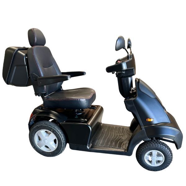 AFIKIM Afiscooter S 4 Wheel Mobility Scooter for Adults - Electric Powered Disability Scooter with Comfortable Seat & Long Battery Life - Perfect for Shopping, Travel & Outdoor Activities