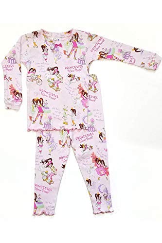 Princess Wear Pants Pajama Set for Girls - Soft Cotton Kids Sleepwear for Bedtime & Storytime - Perfect for Sleepovers, Birthday Gifts & Cozy Nights