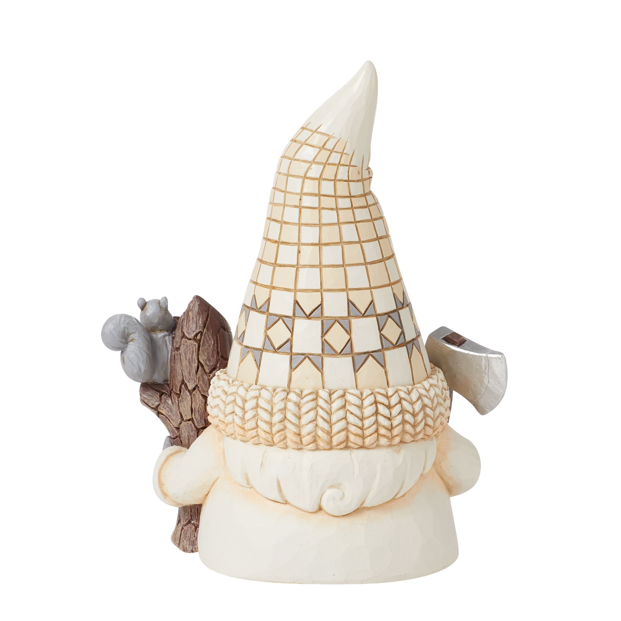 Wdlnd Lumberjack Gnome Figurine - Handcrafted Outdoor Garden Decor for Christmas, Patio & Lawn Ornament - Perfect for Holiday Decorations, Yard Art & Gift Giving
