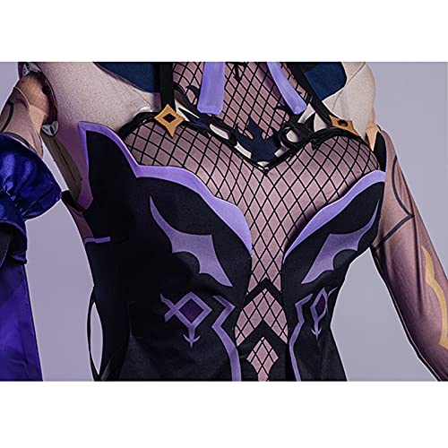 Genshin Impact Fischl Cosplay Costume - Official Anime Dress for Halloween, Conventions & Cosplay Events | Premium Quality Roleplay Outfit