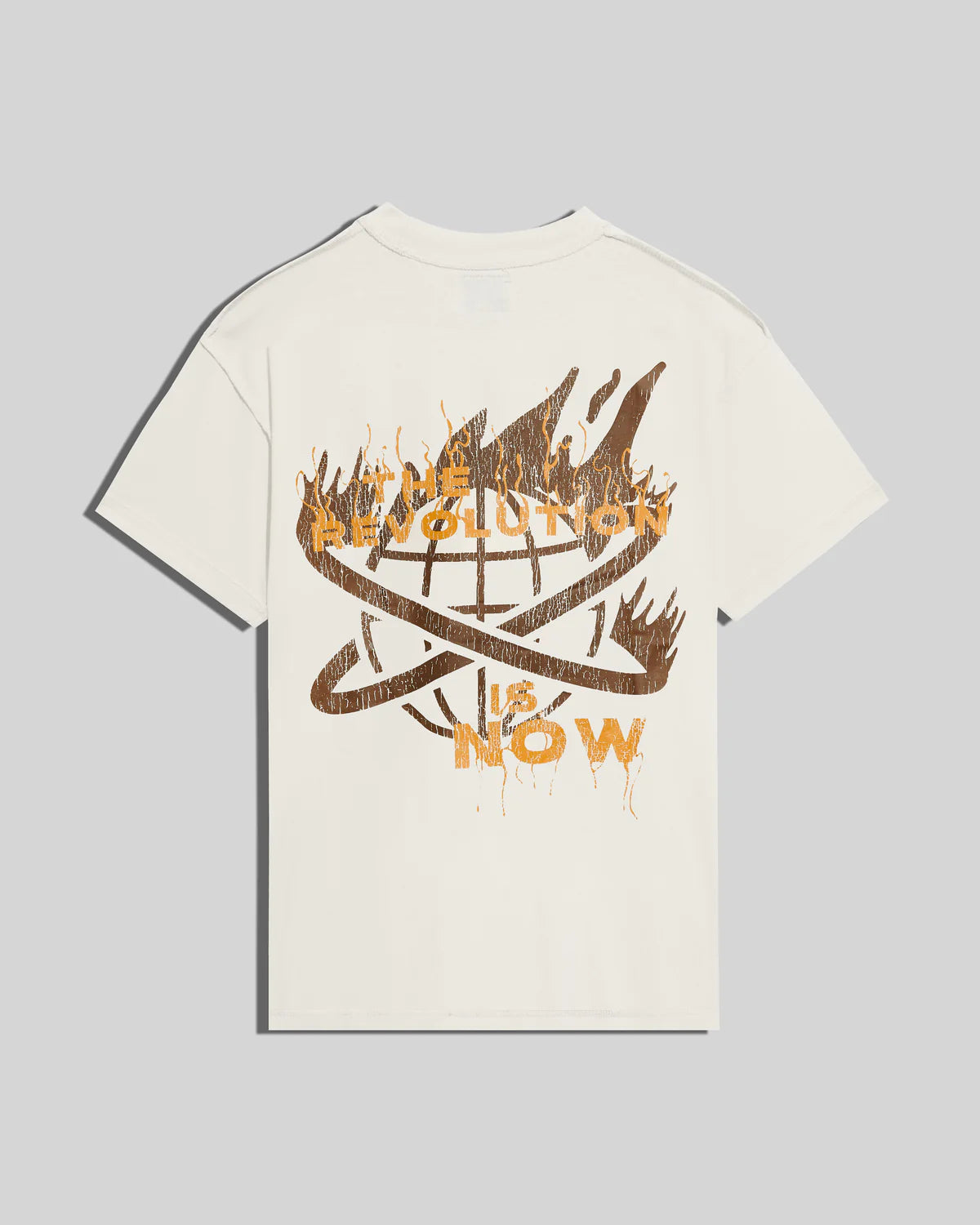 Gftd La REVOLUTION TEE BONE - Trendy Graphic T-Shirt for Men & Women | Perfect for Streetwear, Casual Outfits & Everyday Wear