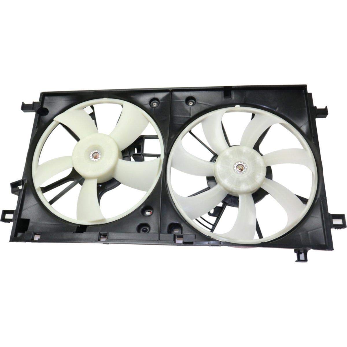 2016-2018 Toyota Prius Radiator AC Condenser & Cooling Fan Assembly - Replacement Part #163613706 TO3115191 - Perfect for AC Repair & Cooling System Maintenance