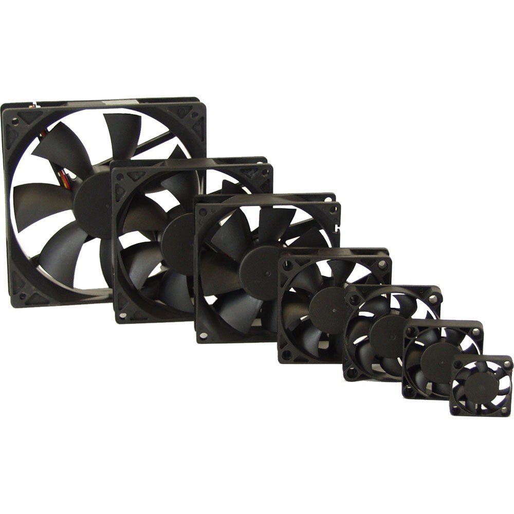 Titan TFD-4010M12Z 40mm x 10mm High Performance PC Case Cooling Fan - Quiet Cooling for Gaming PC, Desktop Computer, Server & Electronics Cooling