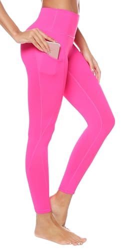 1a Ankle-length Pants-hot Pink a