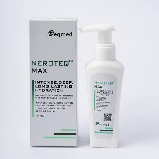 Neroteq Max Lotion 100ml - Hydrating & Nourishing Body Moisturizer for Dry Skin | Perfect for Daily Use & Post-Shower Hydration