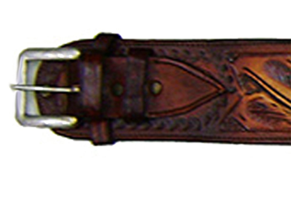 357/38 Western Right Cross Draw Double Holster Gun Belt Rig Leather - Durable Cowhide for Cowboy Action Shooting & Range Practice